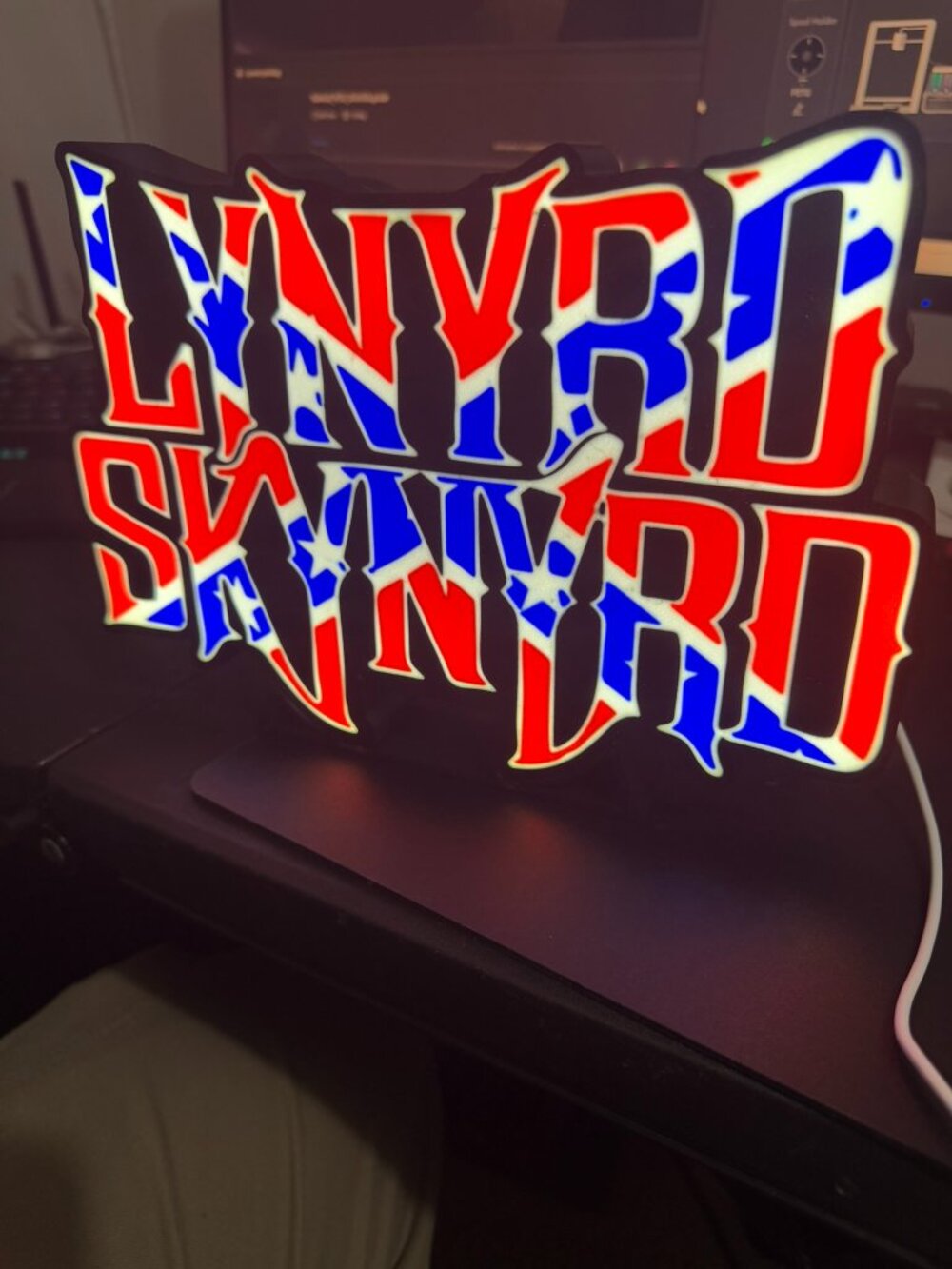 Lynyrd Skynyrd Light stand